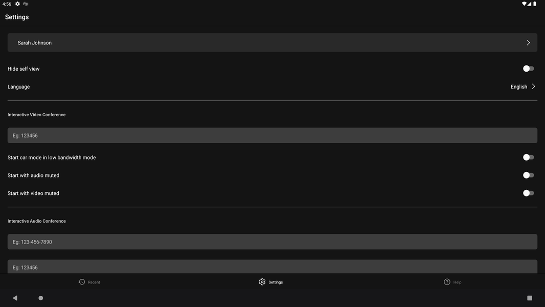 JW Conf - Image screenshot of android app