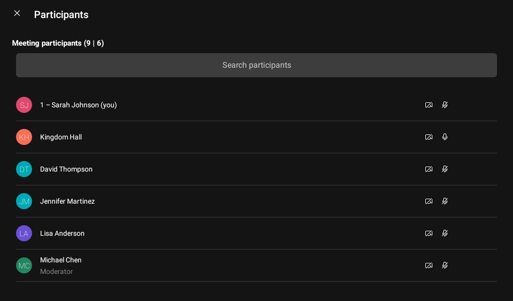 JW Conf - Image screenshot of android app