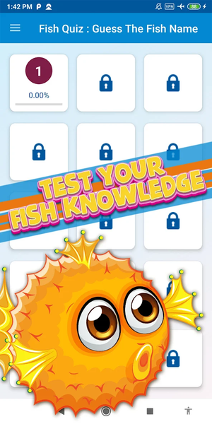 fish quiz games - عکس برنامه موبایلی اندروید