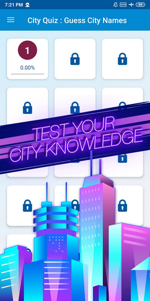 Guess the city game - عکس بازی موبایلی اندروید