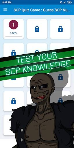 scp quiz game - عکس بازی موبایلی اندروید