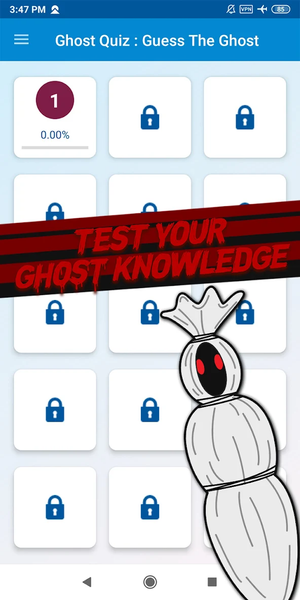 guess the ghost - Gameplay image of android game