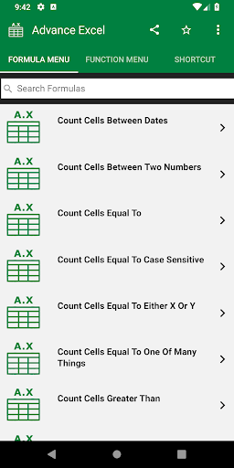Assistant Excel Learner - Image screenshot of android app