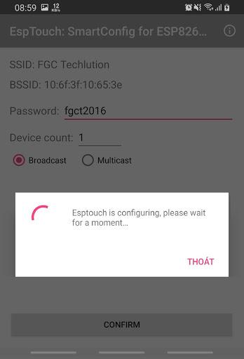 EspTouch: SmartConfig for ESP8266, ESP32 - عکس برنامه موبایلی اندروید