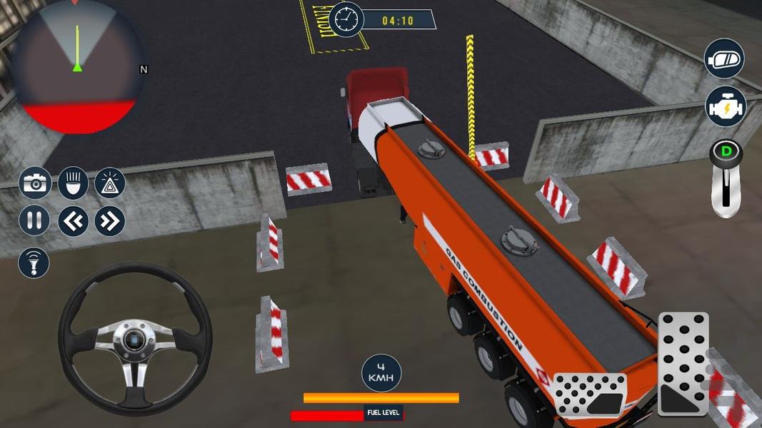 بازی ماشین راننده تریلی - عکس بازی موبایلی اندروید