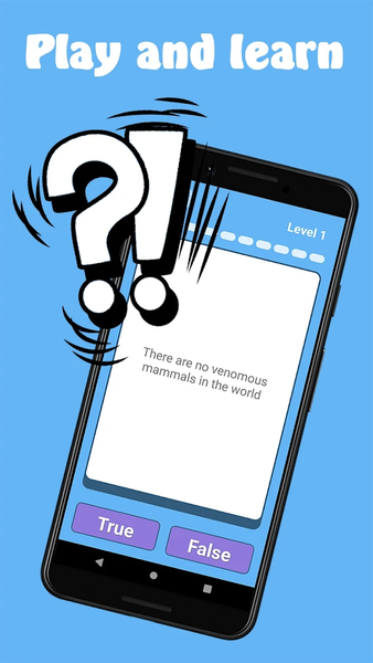 True or False: Trivia Quiz - Image screenshot of android app