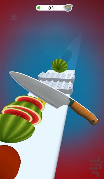 Perfect slices - Gameplay image of android game