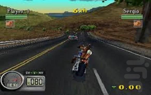 Road Rash 3D - Gameplay image of android game