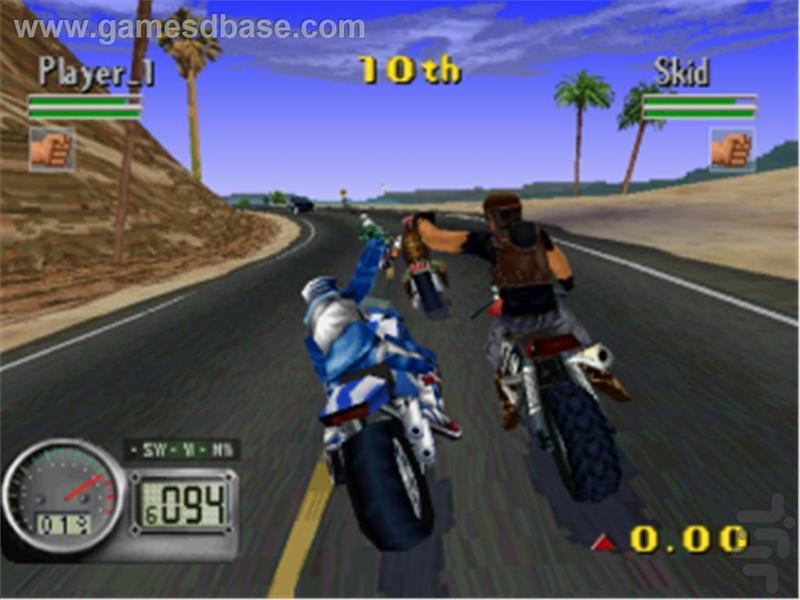 Road Rash 3D - Gameplay image of android game