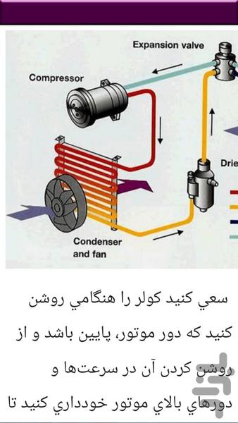 تعمیر کولر پراید - عکس برنامه موبایلی اندروید