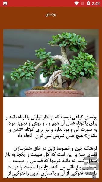 بونسای بساز - عکس برنامه موبایلی اندروید