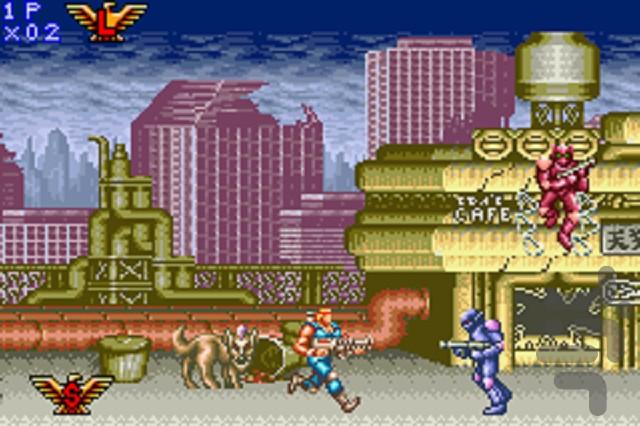 Contra Advance - Gameplay image of android game