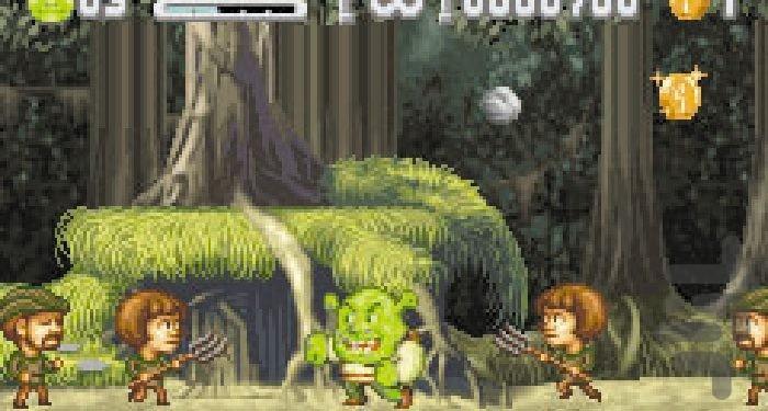 شرک هاسل در قلعه - Gameplay image of android game