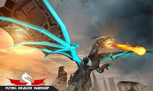 Army Dragon Robot War Games - Gameplay image of android game