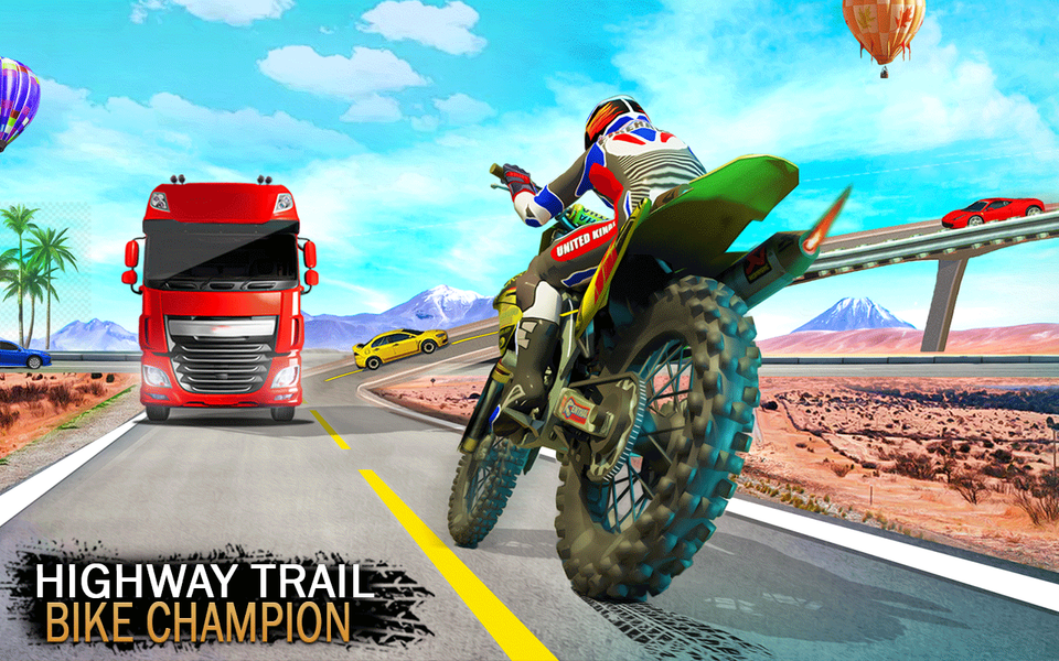Traffic Rider: Biker Simulator - عکس بازی موبایلی اندروید