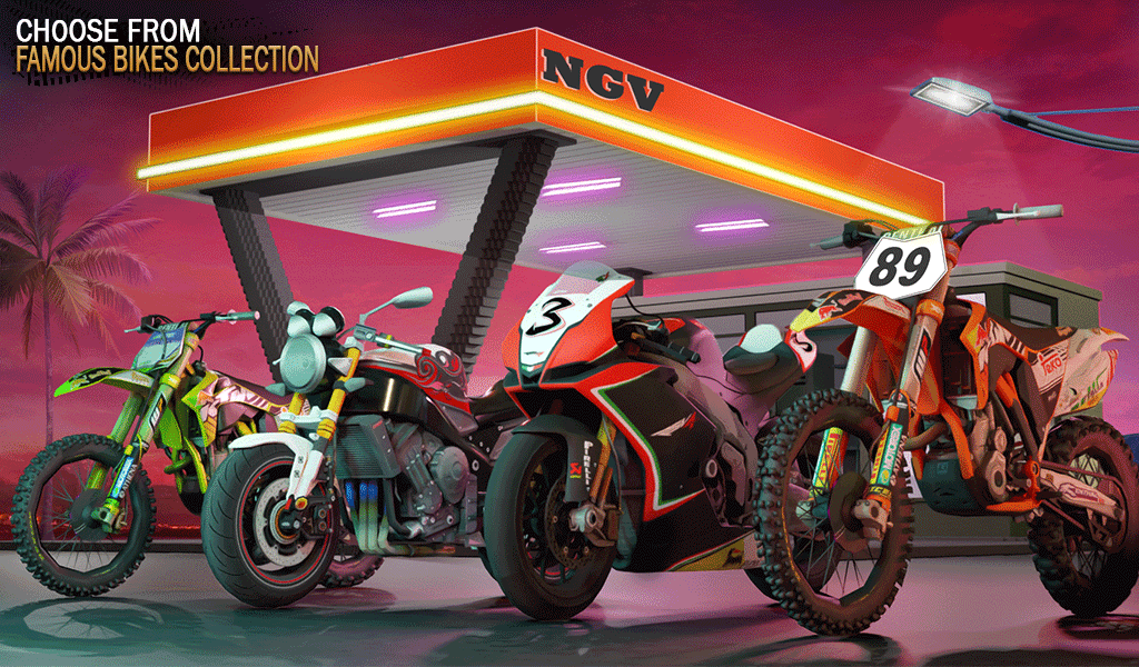 Traffic Rider: Biker Simulator - عکس بازی موبایلی اندروید