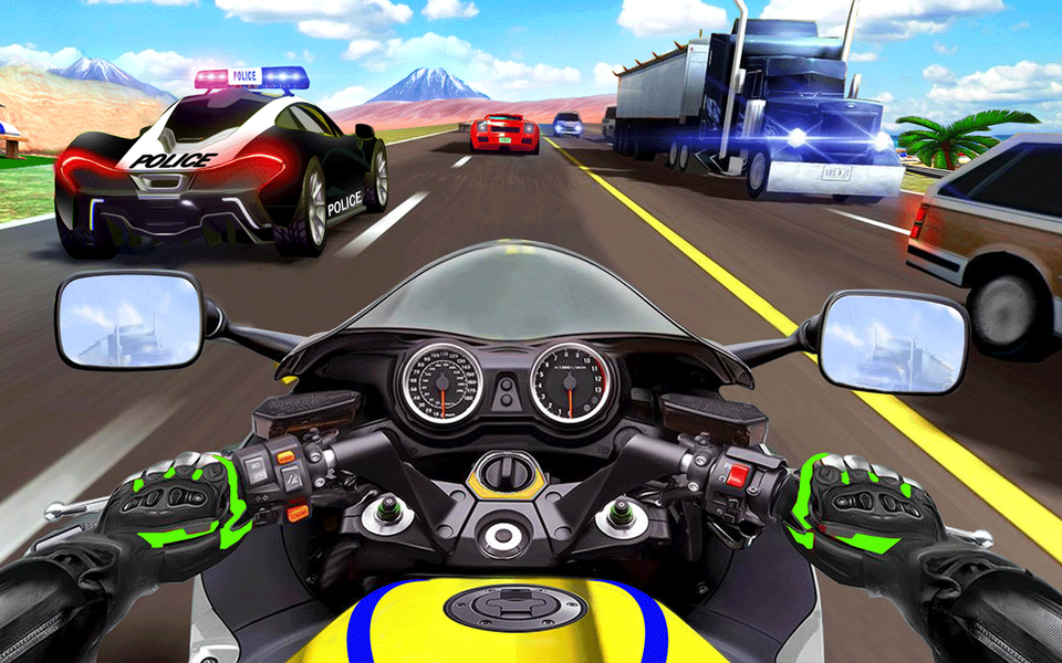 Traffic Rider: Biker Simulator - عکس بازی موبایلی اندروید
