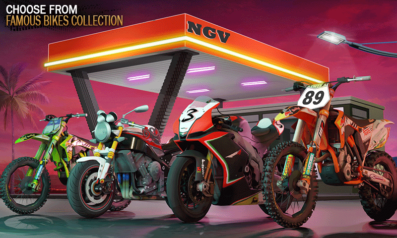Traffic Rider: Biker Simulator - عکس بازی موبایلی اندروید