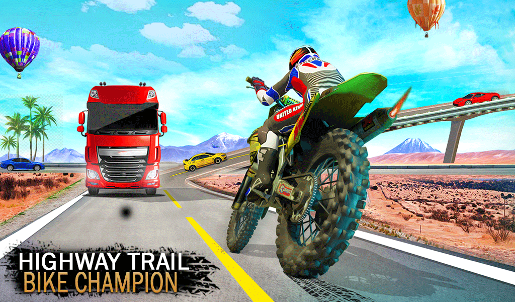 Traffic Rider: Biker Simulator - عکس بازی موبایلی اندروید