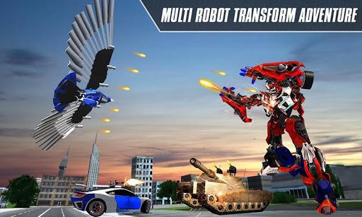 Multi Robot Transform Car Game - عکس بازی موبایلی اندروید