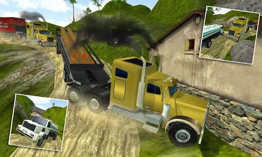 Extreme Off-Road 4x4 Logging Truck: Highway Driver - Gameplay image of android game