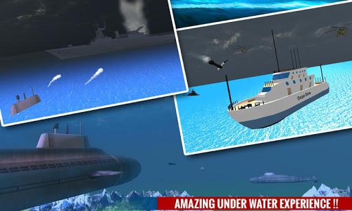 Russian Submarine Navy War 3D - Gameplay image of android game