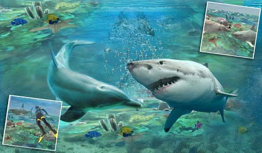 Shark Attack Spear Fishing 3D - Gameplay image of android game