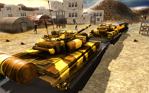 Army Train Shooting Games - Gameplay image of android game