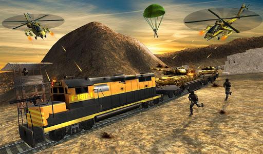 Army Train Shooting Games - Gameplay image of android game