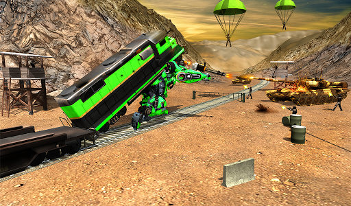 Army Train Shooting Games - Gameplay image of android game