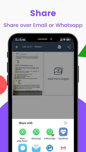Bharat Scanner pdf scanner - Image screenshot of android app
