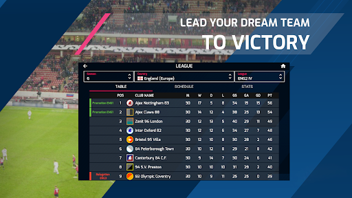 KickOff ۲۲ Football Manager - عکس برنامه موبایلی اندروید