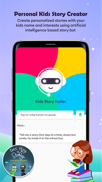 Personal Story Creator: AI Bot - Image screenshot of android app