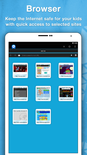 Kids Safe Browser – Web Filter - Image screenshot of android app