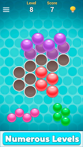 Bubble Tangram - puzzle game - Gameplay image of android game
