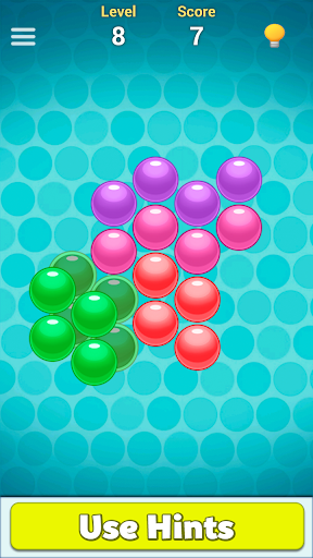Bubble Tangram - puzzle game - Gameplay image of android game