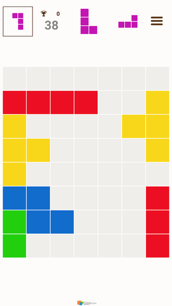 Simple Block Puzzle - Gameplay image of android game