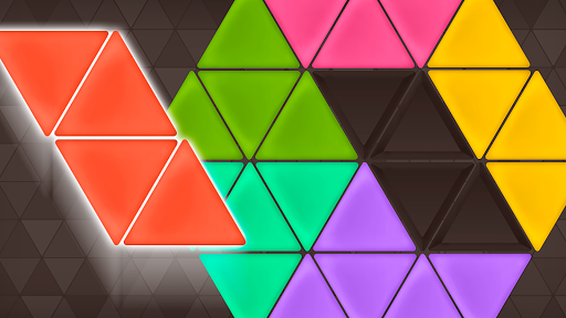 Triangle Tangram - Gameplay image of android game