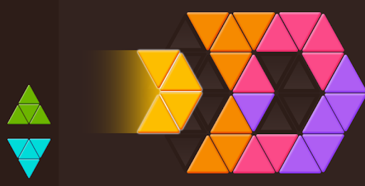 Triangle Tangram - Gameplay image of android game