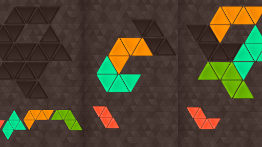 Triangle Tangram - Gameplay image of android game