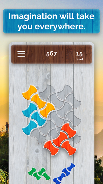 Wood Blocks Puzzle - عکس بازی موبایلی اندروید