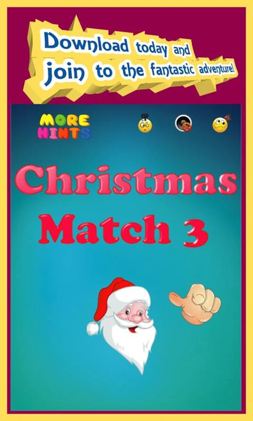Christmas Match ۳ Puzzle Game - عکس بازی موبایلی اندروید