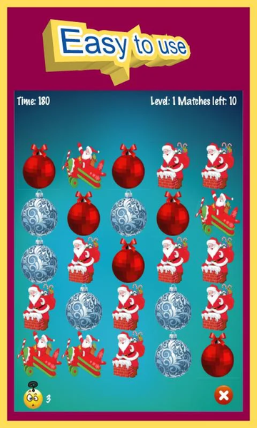Christmas Match 3 Puzzle Game - عکس بازی موبایلی اندروید