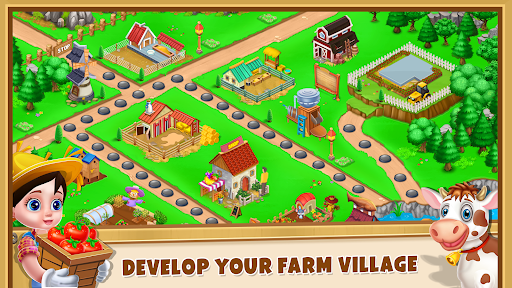 Farm House - Kid Farming Games - عکس بازی موبایلی اندروید