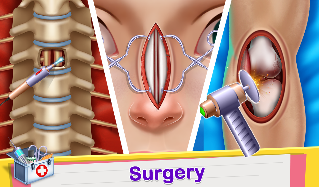 Human Surgery - Hospital Games - عکس بازی موبایلی اندروید
