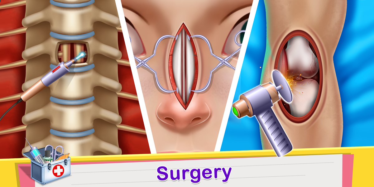 Human Surgery - Hospital Games - عکس بازی موبایلی اندروید