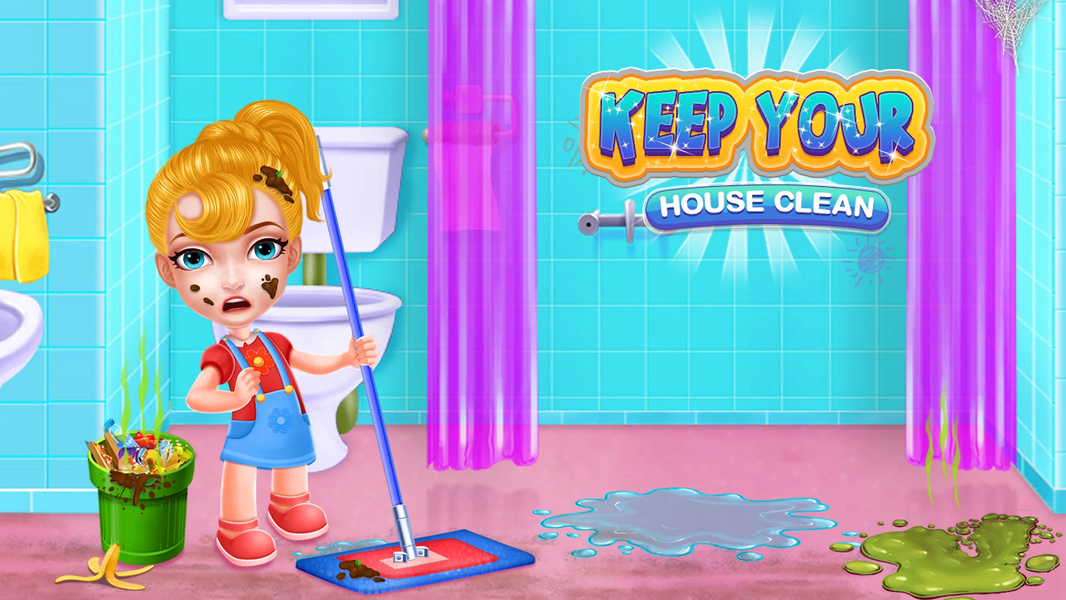 Keep Your House Clean - Gameplay image of android game
