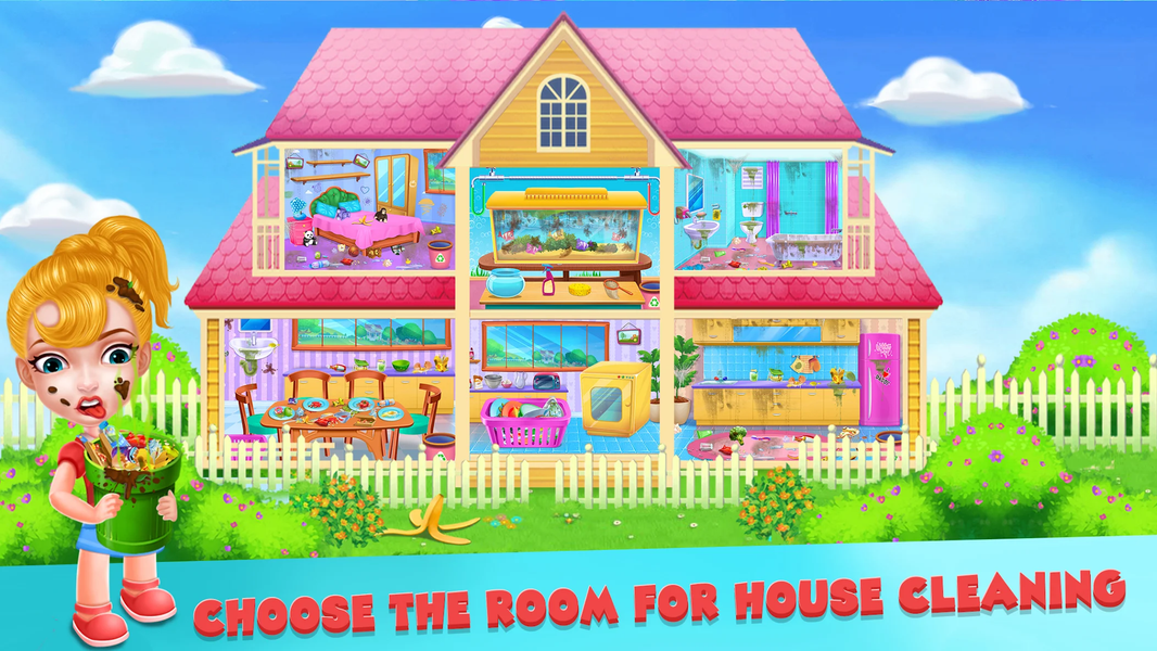 Keep Your House Clean - Gameplay image of android game