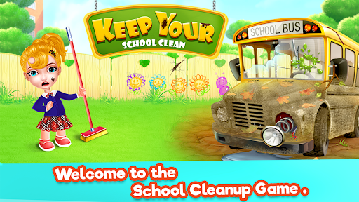 Keep Your School Clean Game - Gameplay image of android game