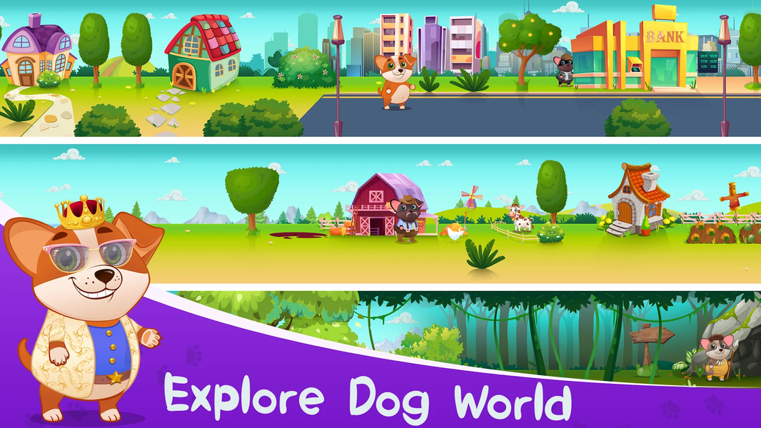 Charlie - My Virtual Pet Dog - عکس بازی موبایلی اندروید